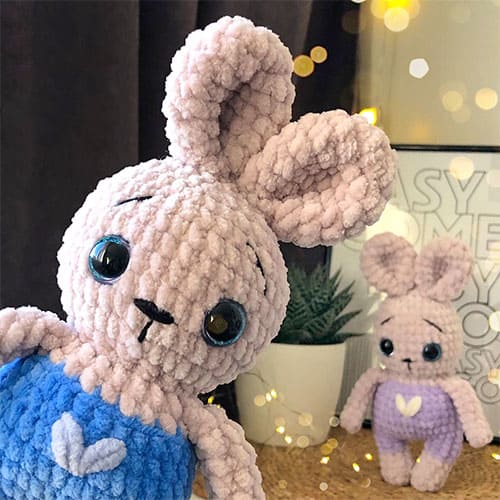 Quick And Easy Crochet Bunny Amigurumi Free Pattern (1)