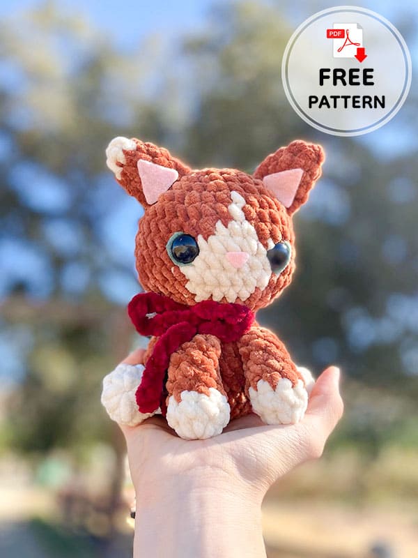 Rory The Santa Amigurumi Cat Pattern Free PDF - 3