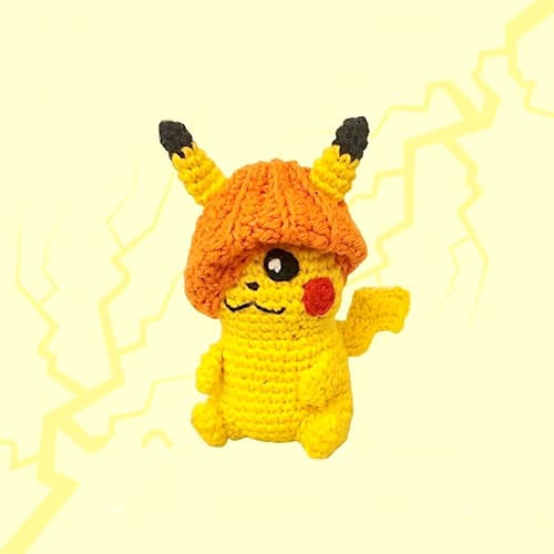 crochet pikachu pattern