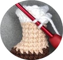 Happy Mrs. Claus Crochet Amigurumi Doll Free Pattern