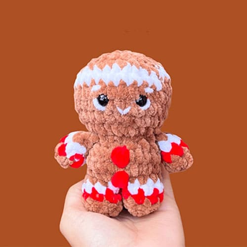 How To Crochet a Gingerbread Man