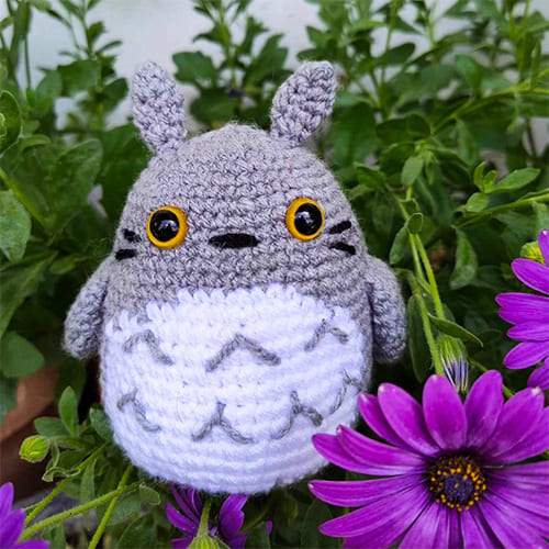 Mini Totoro Crochet Pattern