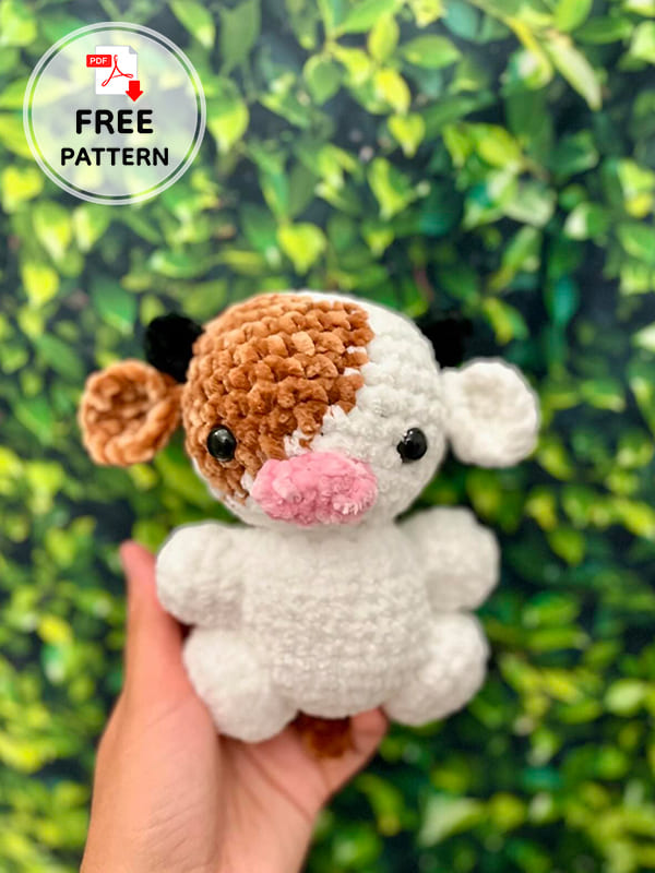 Crochet Baby Cow Free Pattern (2)