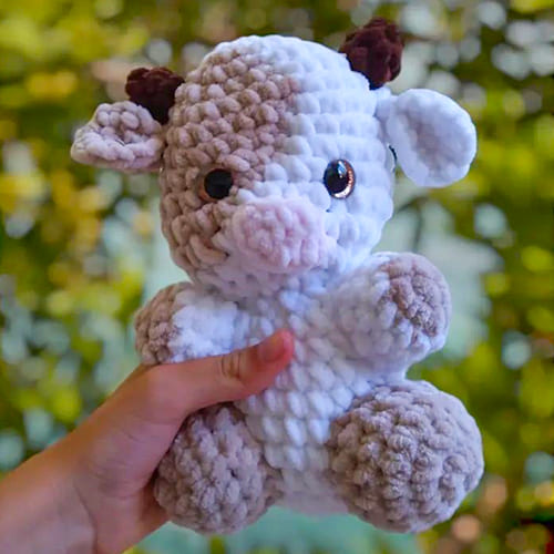 Crochet Baby Cow Free Pattern