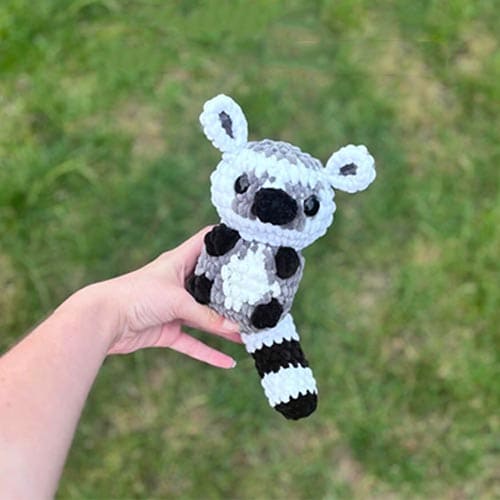 Crochet Lemur Ronny Free Amigurumi Pattern