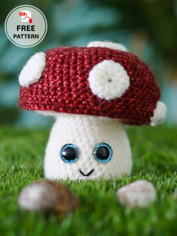 Crochet Mushroom Doll Free Amigurumi Pattern (3)