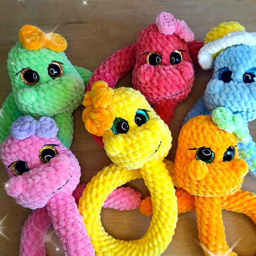 Free Amigurumi Plush Crochet Snake Pattern