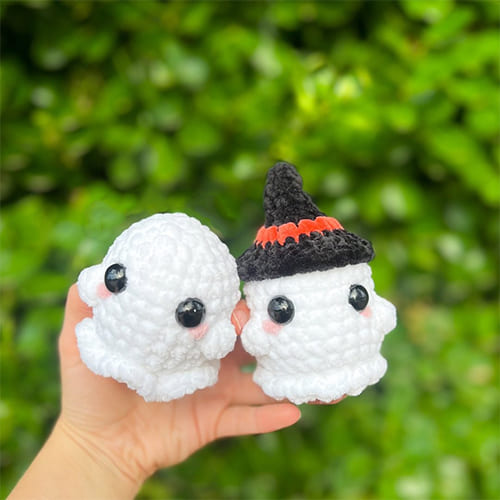 Free Crochet Mini Ghost Amigurumi Pattern