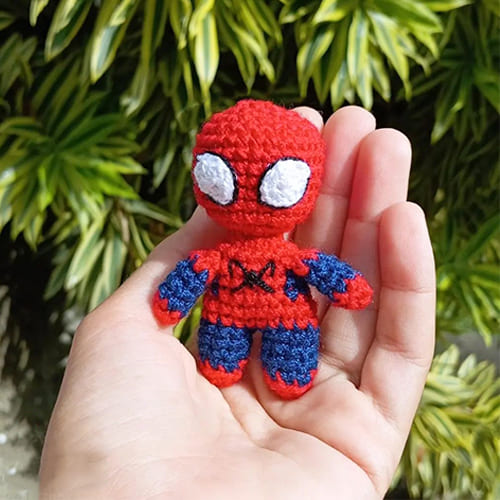 Mini Free Spiderman Crochet Pattern