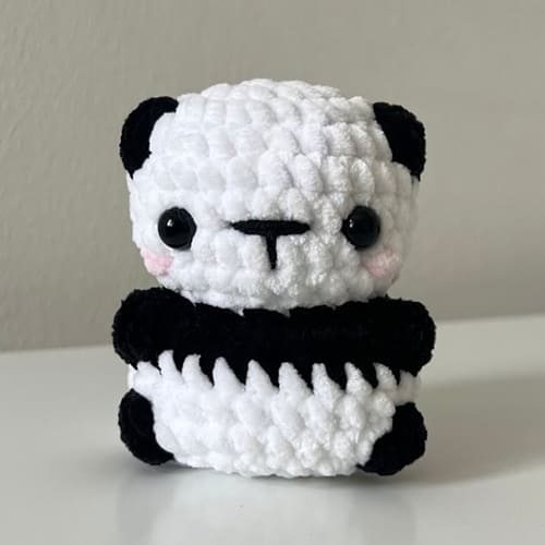 No Sew Crochet Panda Free Amigurumi PDF Pattern