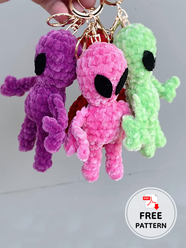 alien crochet pattern