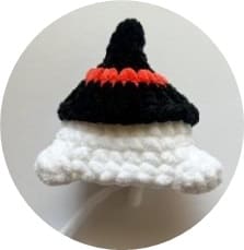 ghost witch hat - 2