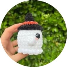 ghost witch hat - 4