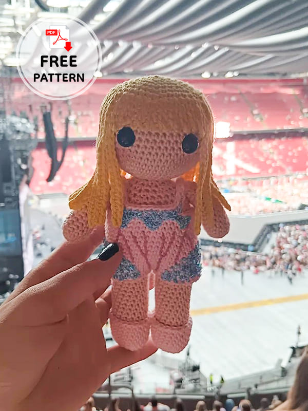 taylor swift crochet doll free pattern (2)