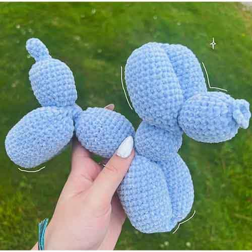 Beginner Friendly Free Crochet Balloon Dog