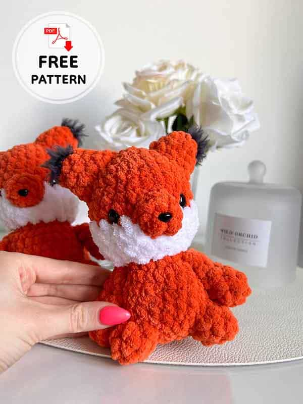 Crochet Fox Hazelnut Free Amigurumi Pattern (2)