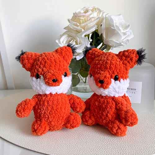 Crochet Fox Hazelnut Free Amigurumi Pattern