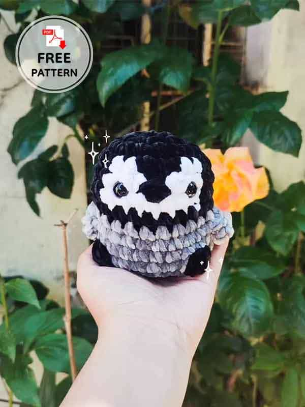 Crochet Plush Mini Penguin Free Pattern (2)