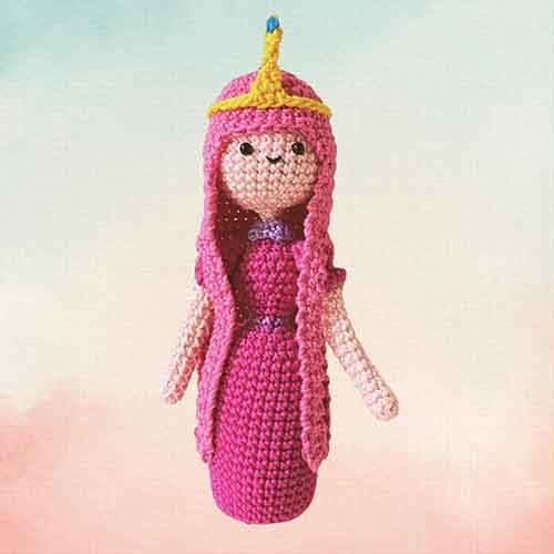 Crochet Princess Bubblegum Doll Free Pattern