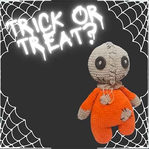 Crochet Sam Trick r Treat Amigurumi Doll Free PDF Pattern