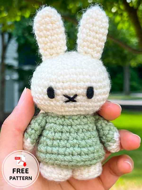 Free Crochet Bunny Miffy Pattern (2)