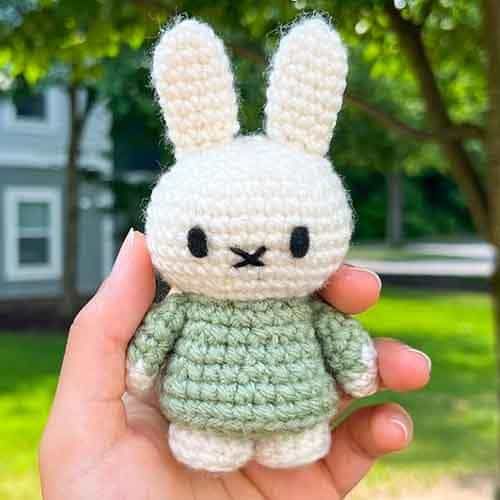 Free Crochet Bunny Miffy Pattern