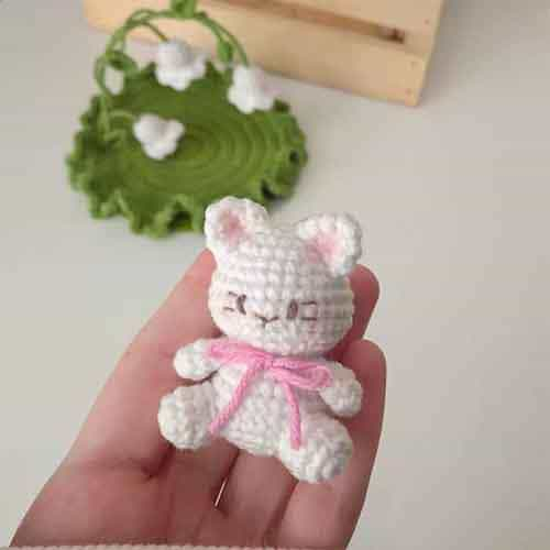 Free Mini Crochet Bunny Amigurumi PDF Pattern