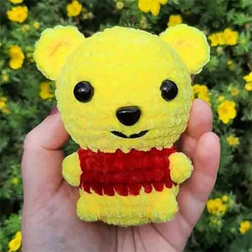 Low Sew Free Winnie The Pooh Crochet Bear Pattern