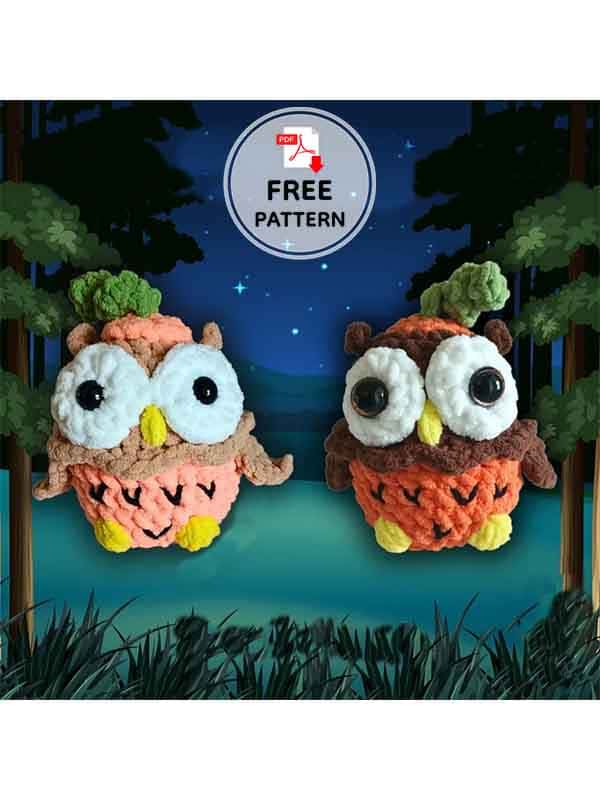 Amigurumi Owl Jack Free Crochet Pattern (2)