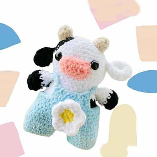 Crochet Amigurumi Daisy Cow Free Pattern