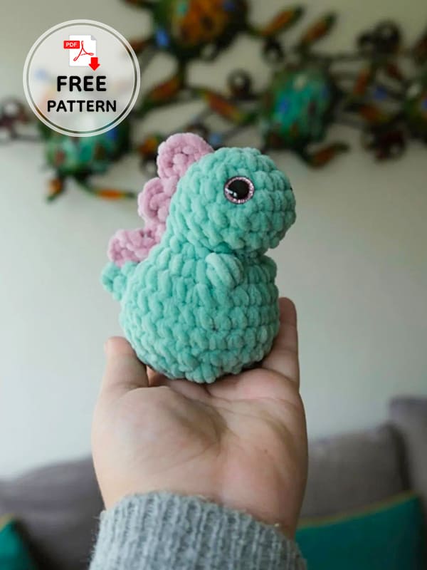 Crochet Dinosaur Amigurumi Pattern (2)