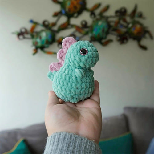 Crochet Dinosaur Amigurumi Pattern