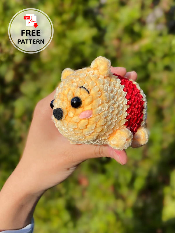 Crochet Winnie The Pooh Amigurumi Bear Free Pattern (2)