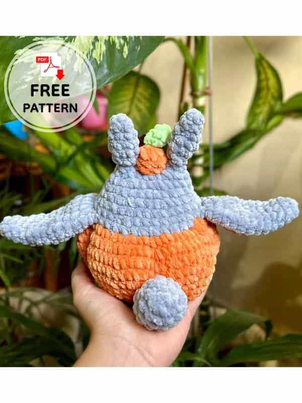 Free PDF Low-Sew Pumpkin Totoro Crochet Pattern (3)