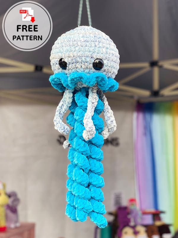 The Hanging Amigurumi Jellyfish Free Pattern (2)