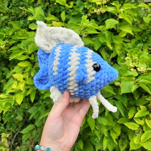 Plush Angel Free Crochet Fish Pattern