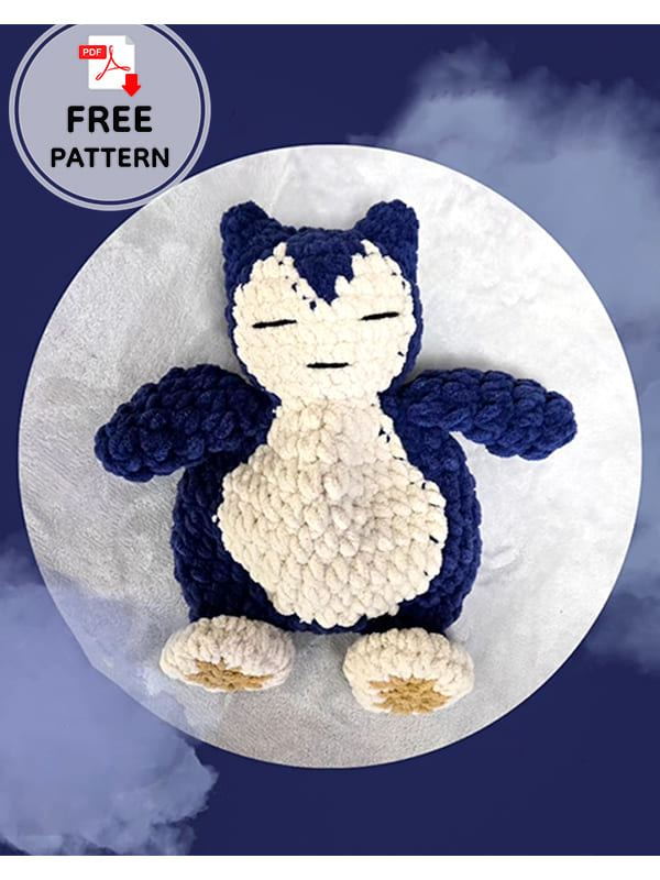 free snorlax crochet pattern (2)