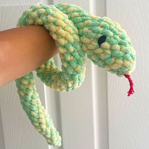 Free Easy Crochet Snake Pattern