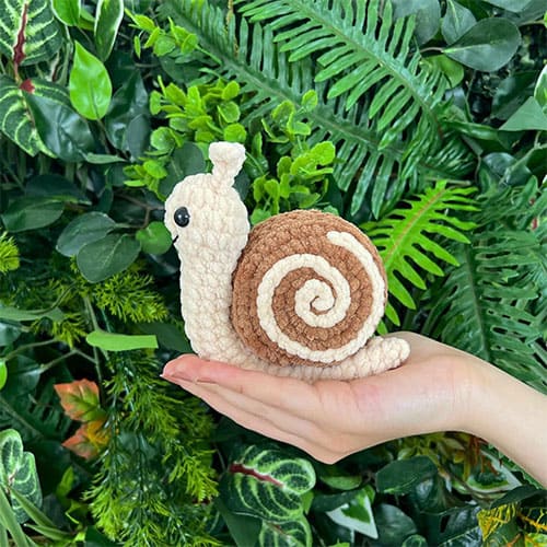 Free Funny Crochet Snail Pattern