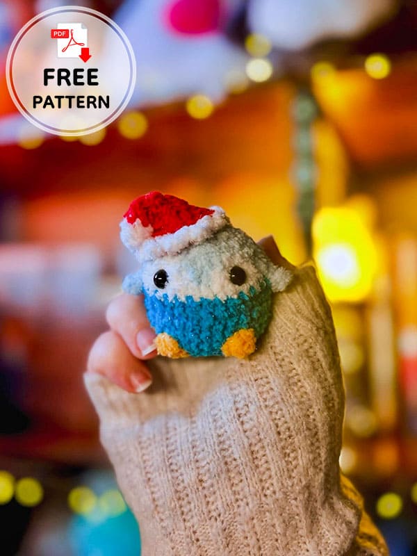 Glen The Crochet Penguin Free Amigurumi Pattern (2)