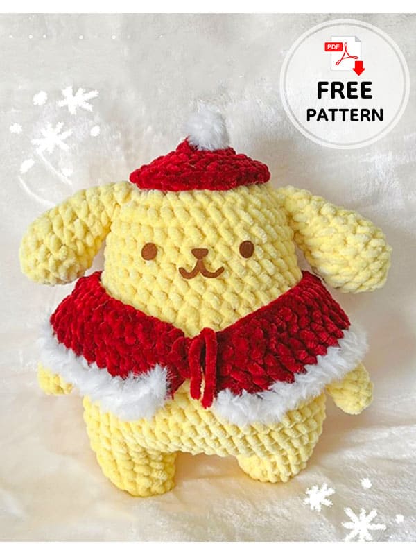 Winter Sanrio Crochet Amigurumi Free Pattern (2)