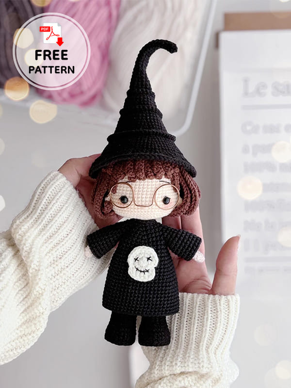 free crochet witch doll pattern (2)