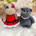 Free gloria the hippo crochet amigurumi pattern (1)