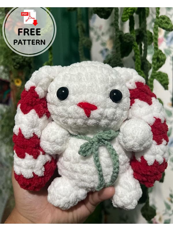 Free peppermint bunny crochet pattern (2)