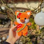 Forest fox free amigurumi crochet pattern