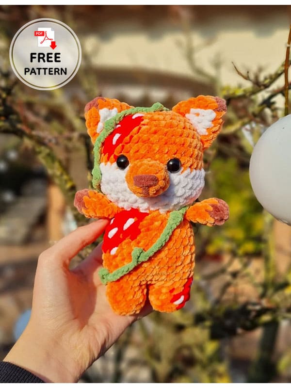 Forest fox free amigurumi crochet pattern (2)