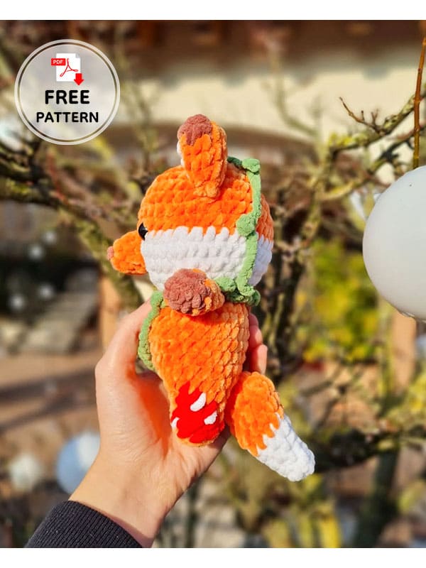 Forest fox free amigurumi crochet pattern (3)