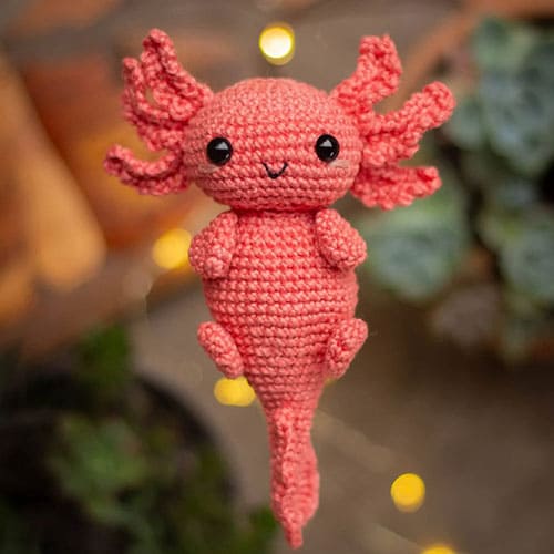 Free axl axolotl crochet pattern