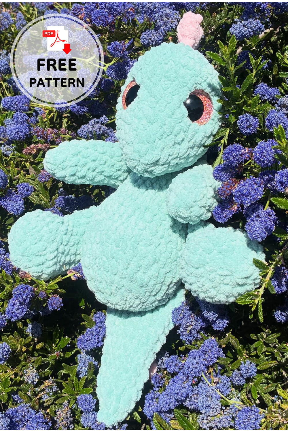 Plush baby crochet dinosaur pattern (2)